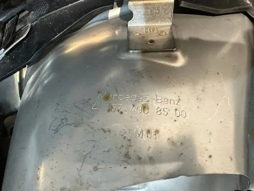 MERCEDES BENZ GLE REAR BUMPER DIFFUSER