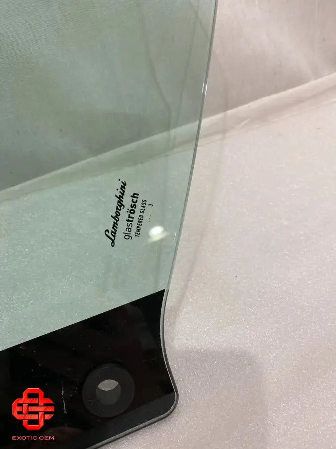 LAMBORGHINI AVENTADOR BONNET GLASS S ENGINE HOOD GLASS