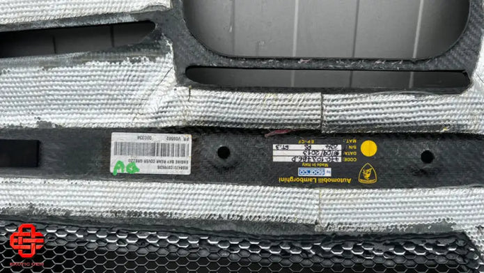 LAMBORGHINI AVENTADOR ENGINE COVER BAY CF MARMITTA