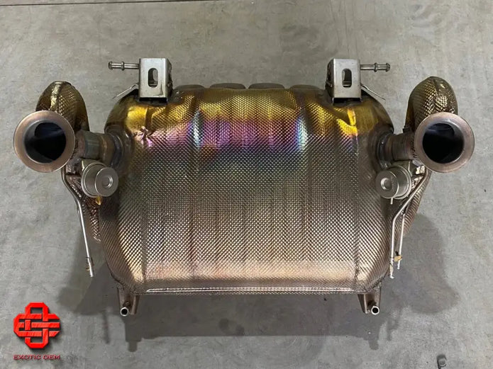 LAMBORGHINI AVENTADOR EXHAUST SILENCER MUFFLER