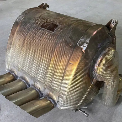 LAMBORGHINI AVENTADOR EXHAUST SILENCER MUFFLER
