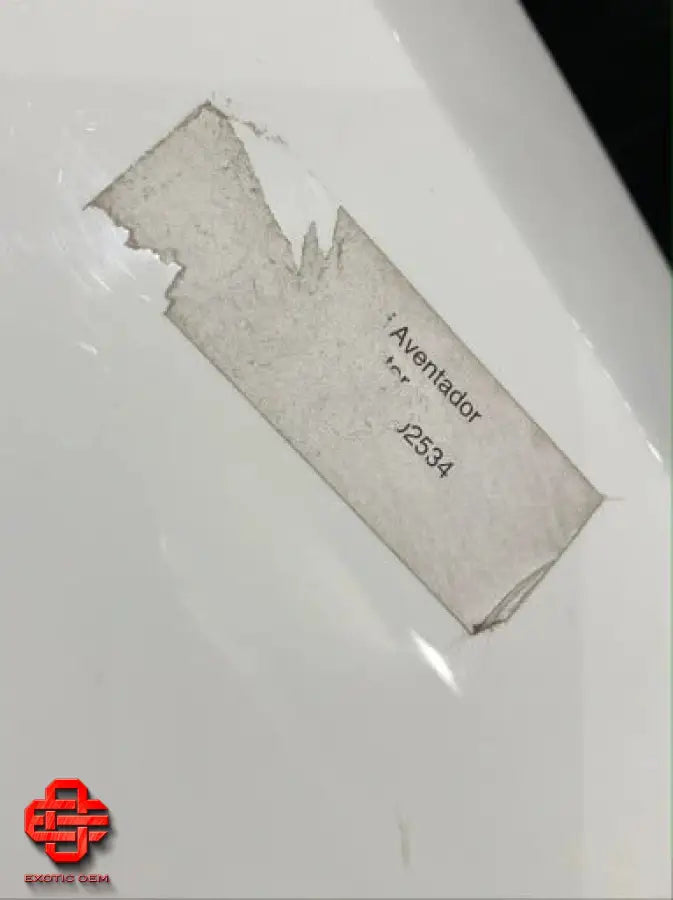 LAMBORGHINI AVENTADOR FRONT LH FENDER