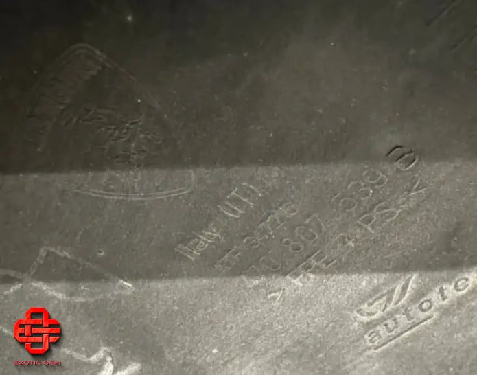 LAMBORGHINI AVENTADOR LP700 REAR BUMPER DIFFUSER