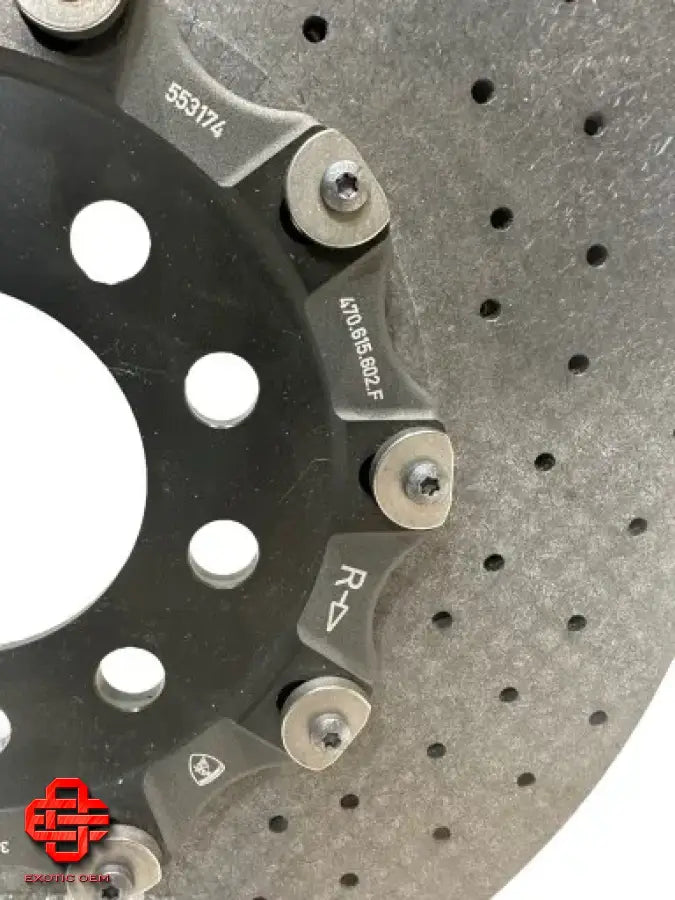 LAMBORGHINI AVENTADOR REAR BRAKE DISC