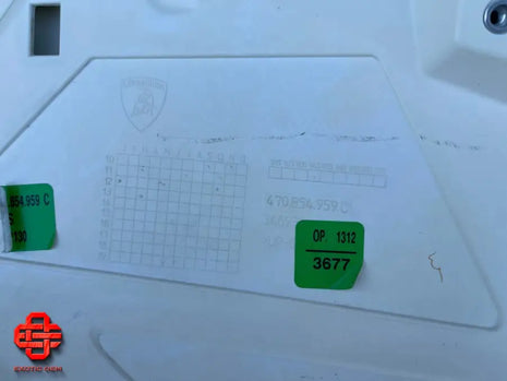 LAMBORGHINI AVENTADOR REAR SIDE PANEL LEFT
