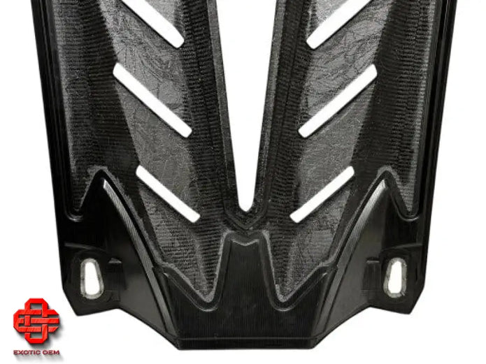 LAMBORGHINI AVENTADOR SVJ ROADSTER CARBON COVER FLAP HOOD REAR