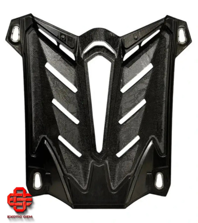 LAMBORGHINI AVENTADOR SVJ ROADSTER CARBON COVER FLAP HOOD REAR