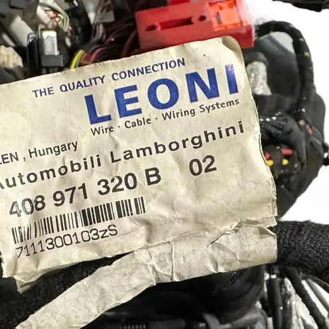 LAMBORGHINI GALLARDO WIRING HARNESS SET
