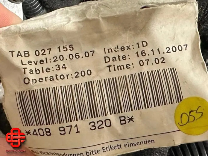 LAMBORGHINI GALLARDO WIRING HARNESS SET