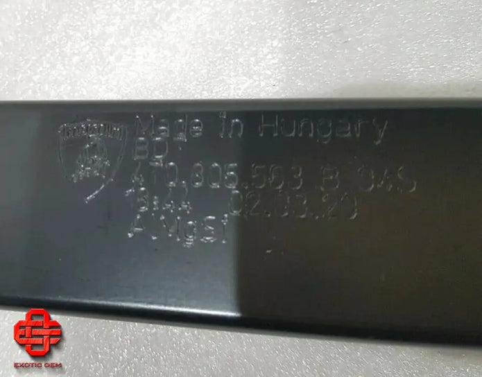 LAMBORGHINI HURACAN CROSS MEMBER