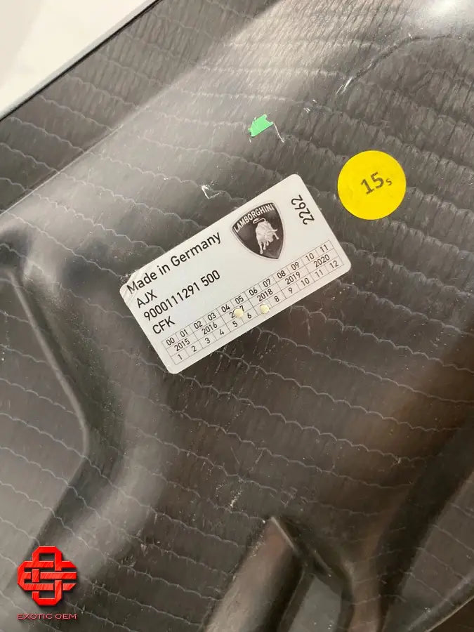 LAMBORGHINI HURACAN ENGINE COVER REAR COVER BONNET