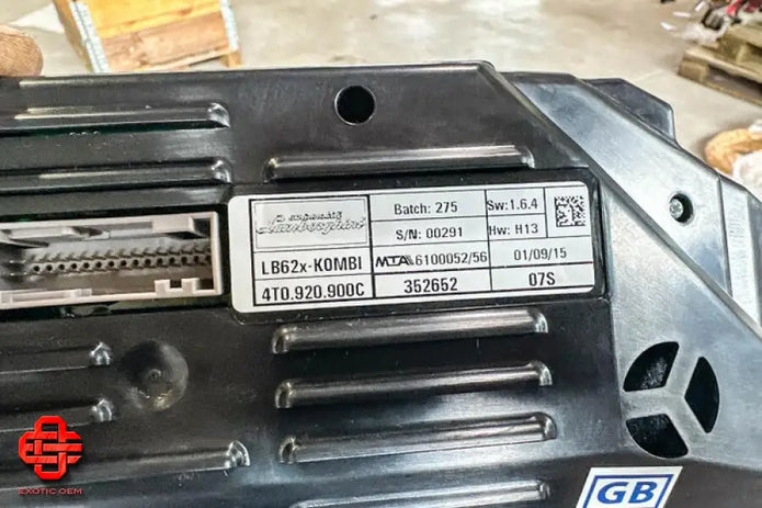 AMBORGHINI HURACAN INSTRUMENT CLUSTER CRUISE CONTROL