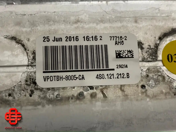 LAMBORGHINI HURACAN WATER RADIATOR SIDEBLADE RH