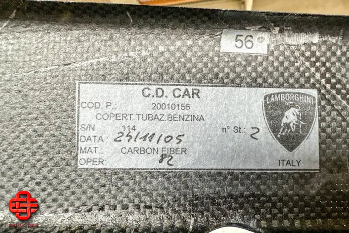 LAMBORGHINI MURCIELAGO CARBON FIBER ENGINE COVER