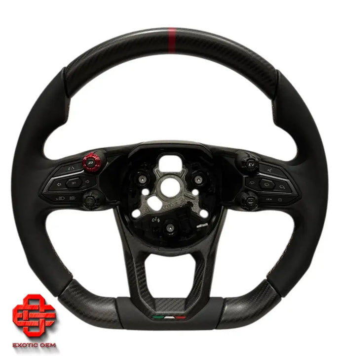 LAMBORGHINI REVUELTO CARBON LEATHER STEERING WHEEL