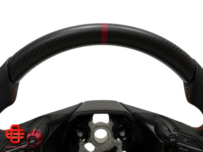 LAMBORGHINI REVUELTO CARBON LEATHER STEERING WHEEL