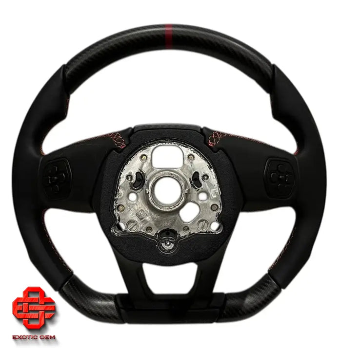 LAMBORGHINI REVUELTO CARBON LEATHER STEERING WHEEL