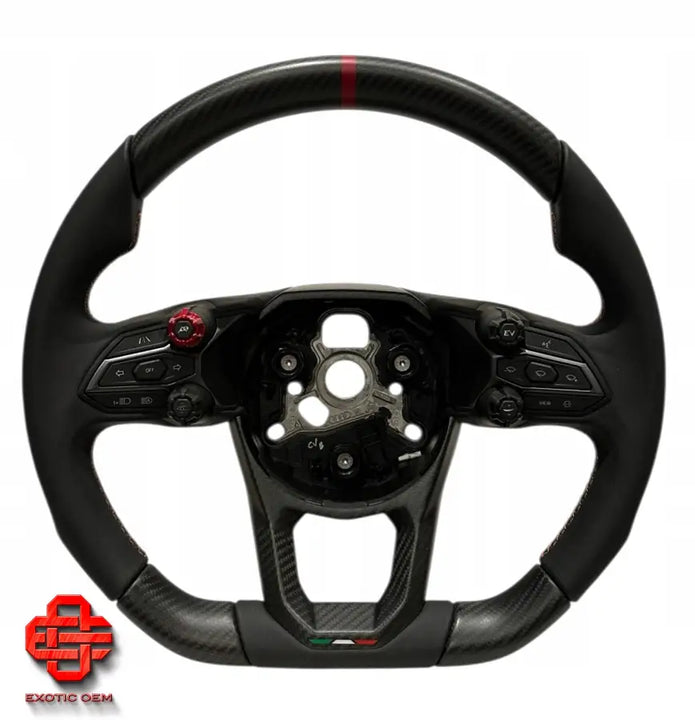 LAMBORGHINI REVUELTO CARBON STEERING WHEEL LEATHER STEERING WHEEL