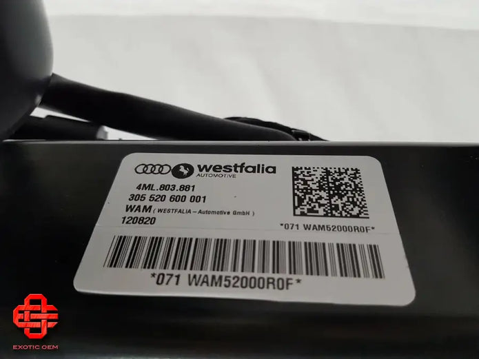 LAMBORGHINI URUS / AUDI Q8 SQ8 RSQ8 TRAILER COUPLING TRAILER COUPLING