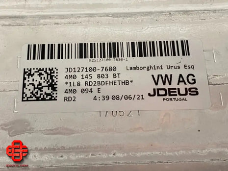 LAMBORGHINI URUS CHARGE AIR COOLER LH OEM