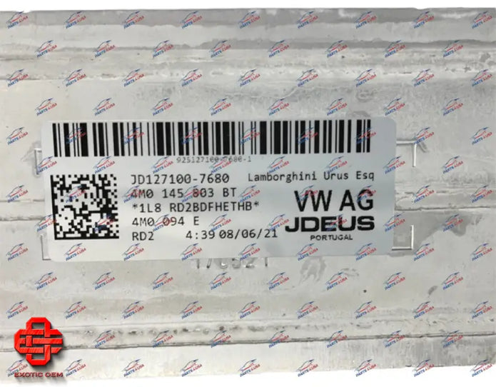 LAMBORGHINI URUS LEFT SIDE INTERCOOLER