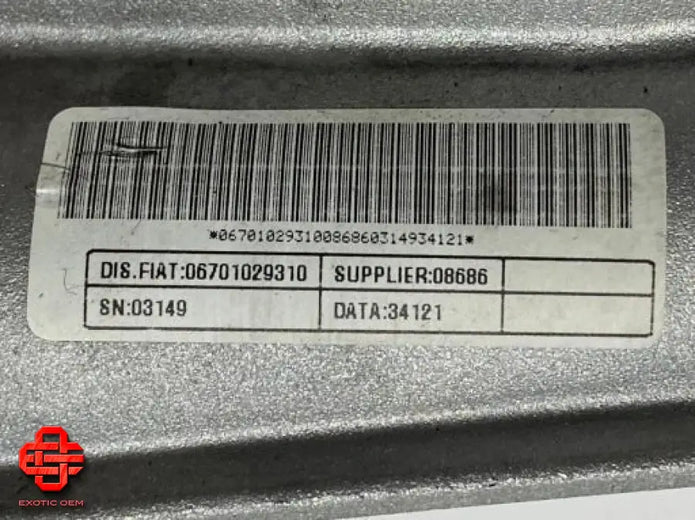 MASERATI GHIB QTP STEERING GEAR