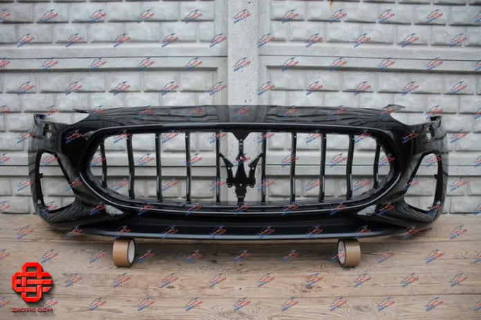 MASERATI GRANTURISMO FRONT BUMPER LIFT COMPLETE BLACK