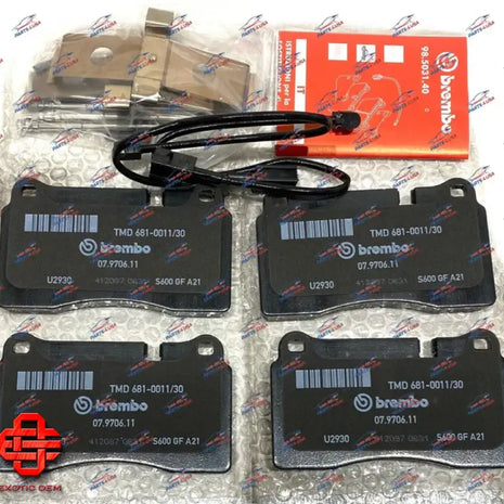 MASERATI GRANTURISMO MC STRADALE REAR BRAKE PAD KIT