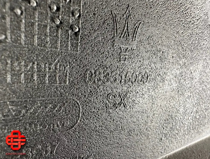 MASERATI GRANTURISMO SIDE SKIRT TRIM LH