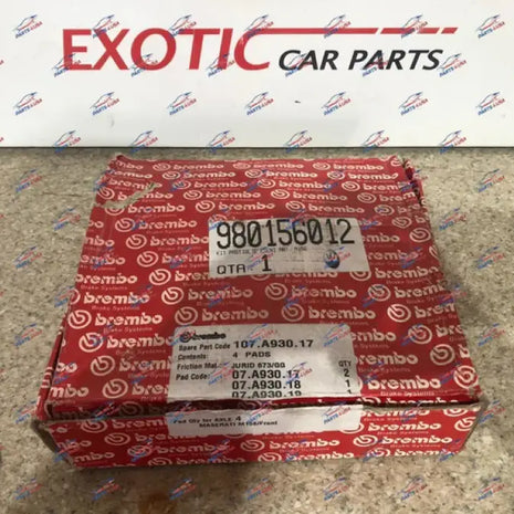 MASERATI M156 QUATTROPORTE FRONT BRAKE PADS KITS