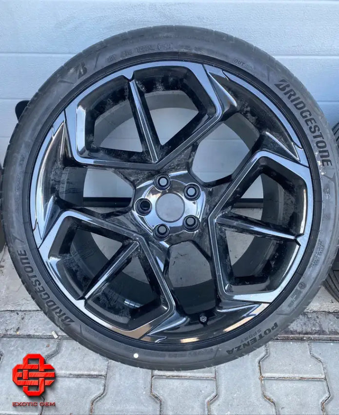 MASERATI MC20 BLACK WHEEL 20 INCH SET WITH TIRES
