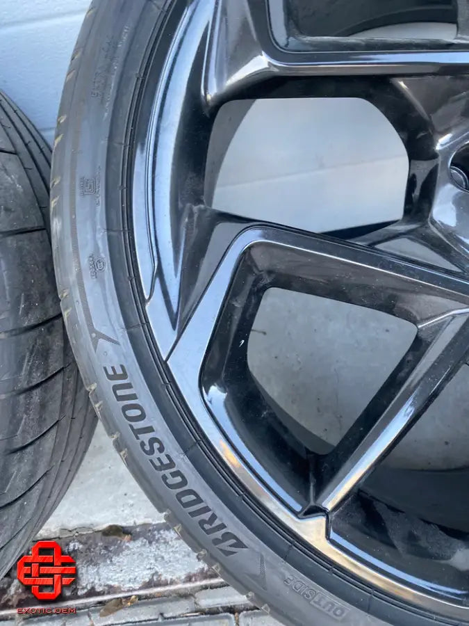 MASERATI MC20 BLACK WHEEL 20 INCH SET WITH TIRES