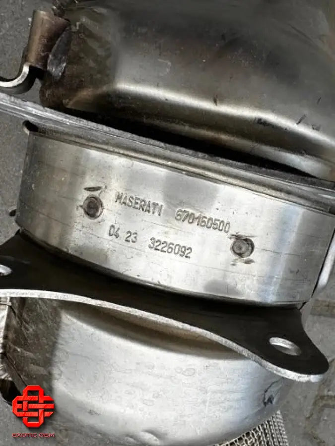 MASERATI MC20 CATALYTIC CONVERTER