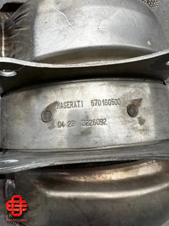 MASERATI MC20 CATALYTIC CONVERTER