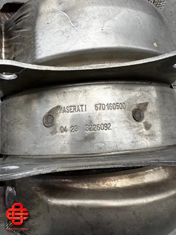 MASERATI MC20 CATALYTIC CONVERTER CATALYST CATALYTIC