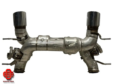 MASERATI MC20 EXHAUST PIPE MUFFLER SILENCER EXHAUST PIPES