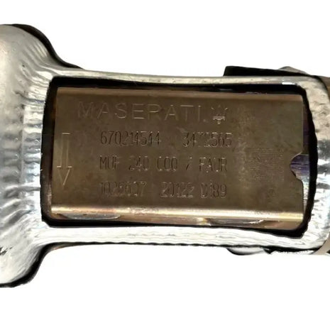 MASERATI MC20 EXHAUST PIPE MUFFLER SILENCER EXHAUST PIPES