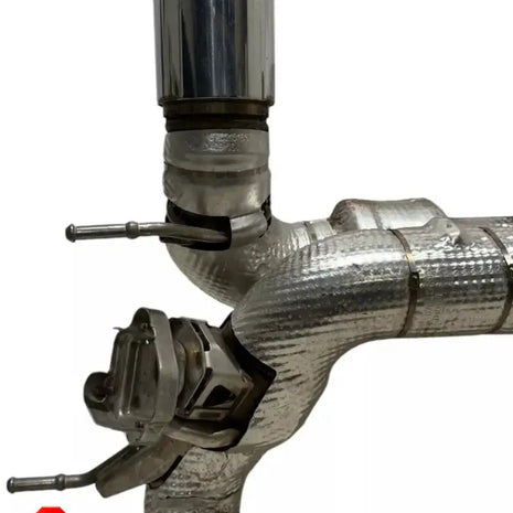 MASERATI MC20 EXHAUST PIPE MUFFLER SILENCER EXHAUST PIPES
