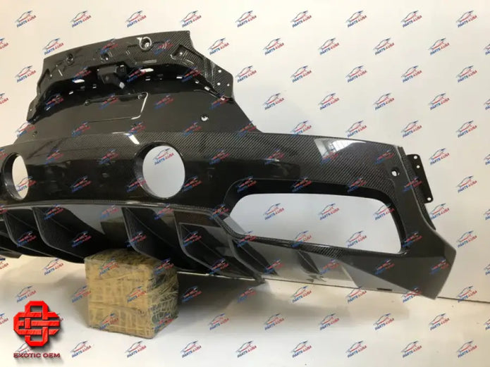 MASERATI MC20 REAR BUMPER CARBON FIBER