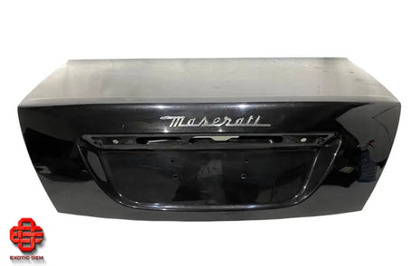 MASERATI QUATTROPORTE COVER TRUNK LID EL COVER TRUNK LID