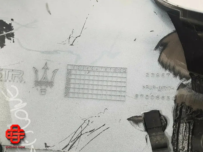 MASERATI QUATTROPORTE GTS M156 COMPLETE FRONT BUMPER