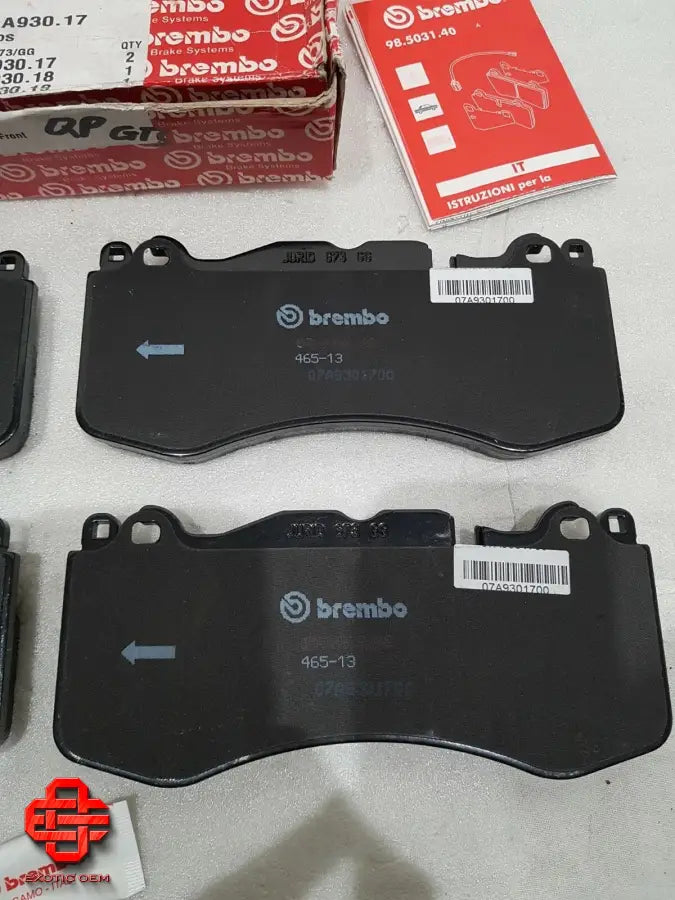 MASERATI QUATTROPORTE GTS M156 FRONT BRAKE PADS