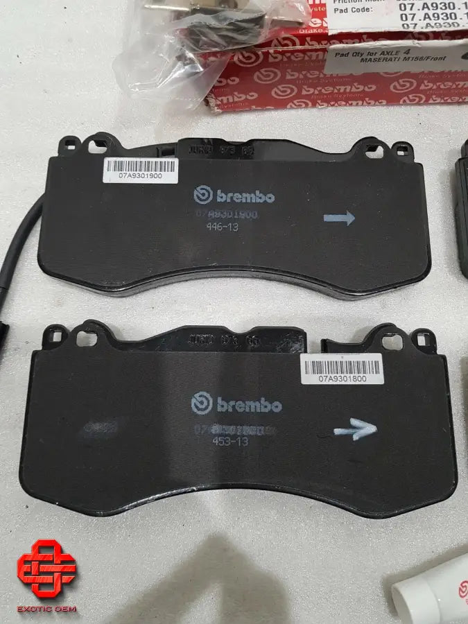 MASERATI QUATTROPORTE GTS M156 FRONT BRAKE PADS