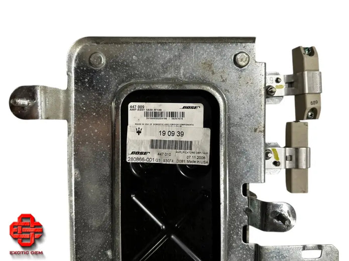MASERATI QUATTROPORTE QTP M139 BOSE DSP AUDIO AMPLIFIER MODULE