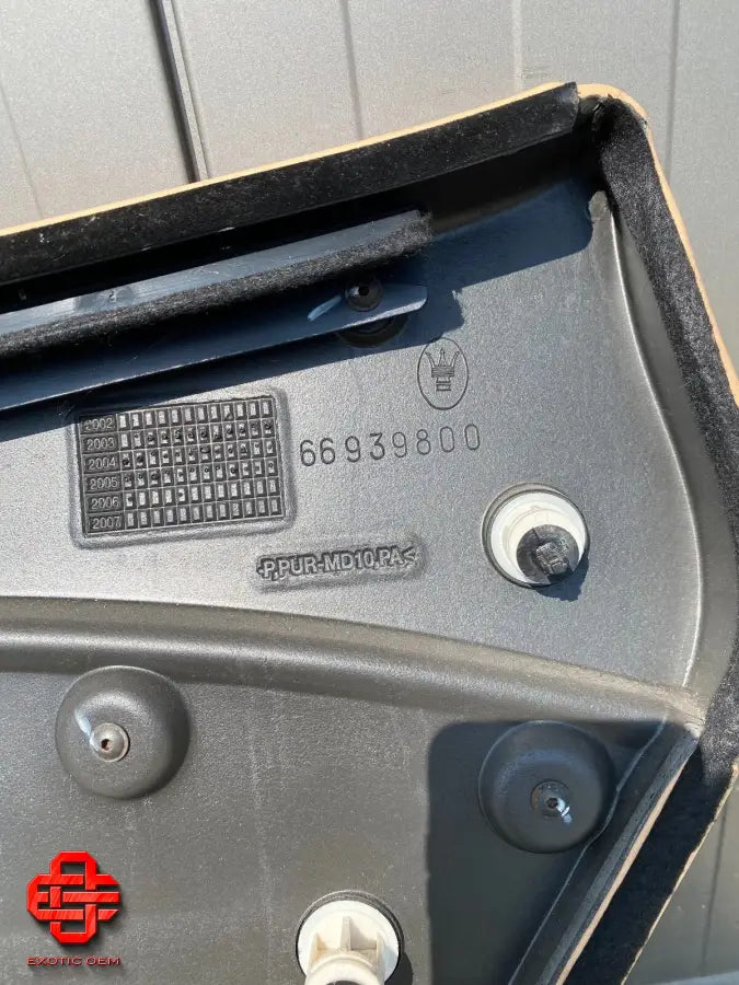 MASERATI QUATTROPORTE REAR LEFT DOOR PANEL