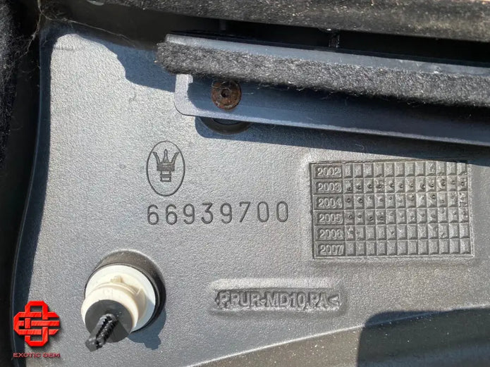 MASERATI QUATTROPORTE REAR RIGHT DOOR PANEL