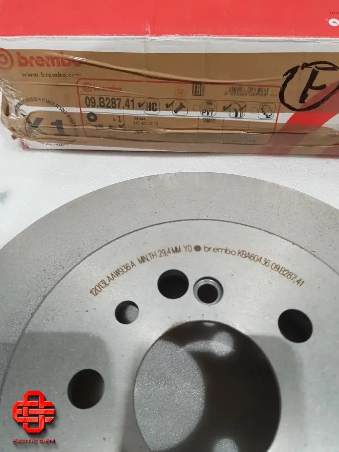 MAYBACH REAR BRAKE DISC