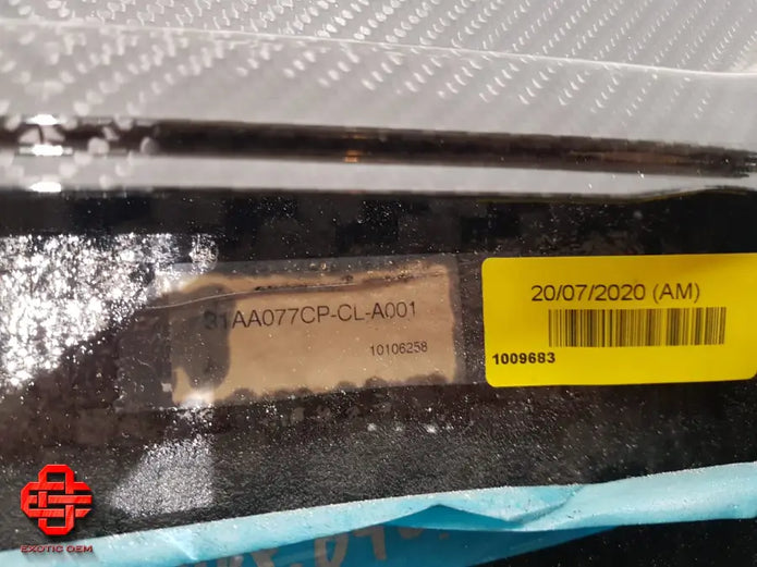 MCLAREN 600 R CARBON REAR WING