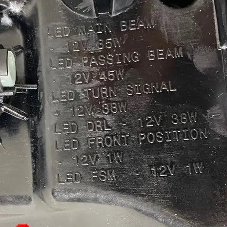 MCLAREN 650 675 LEFT HEADLIGHT