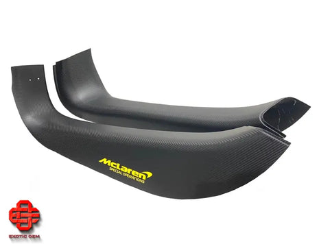 MCLAREN 720S 765LT DOOR SILL CARBON FIBER NEW YELLOW